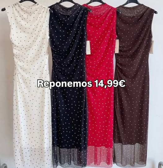 VESTIDO TUL negro