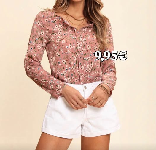 blusa rosa