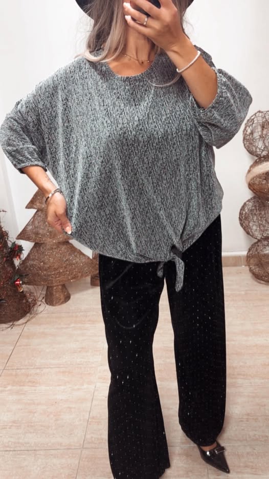 Camiseta plata curvy