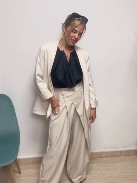BLAZER  BEIGE FORRO