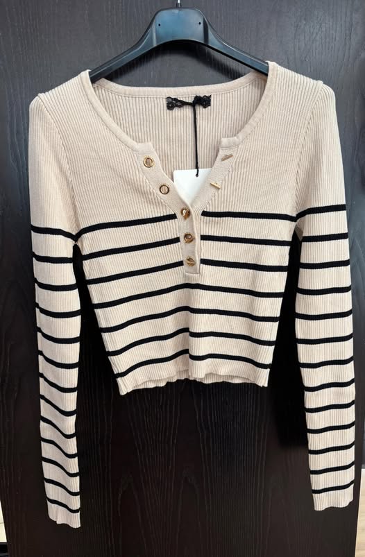 jersey rayas canalé