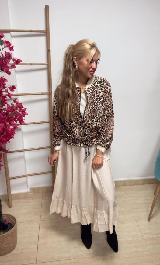 bomber leopardo