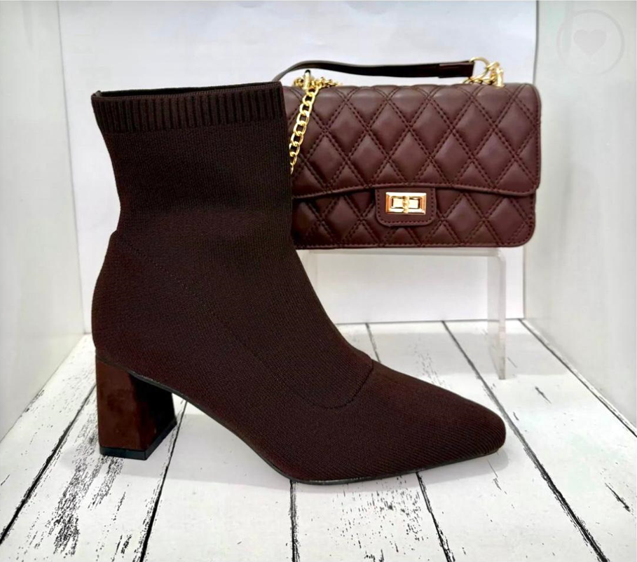 Botín Praga marrón