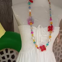 collar flor colores