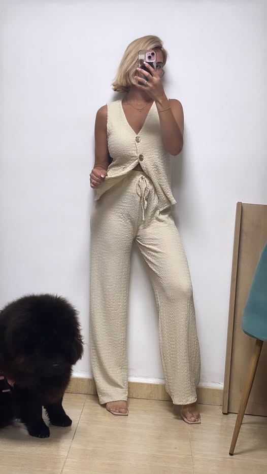 Conjunto helena tono beige