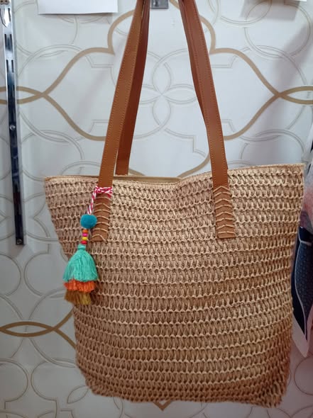 bolso rafia