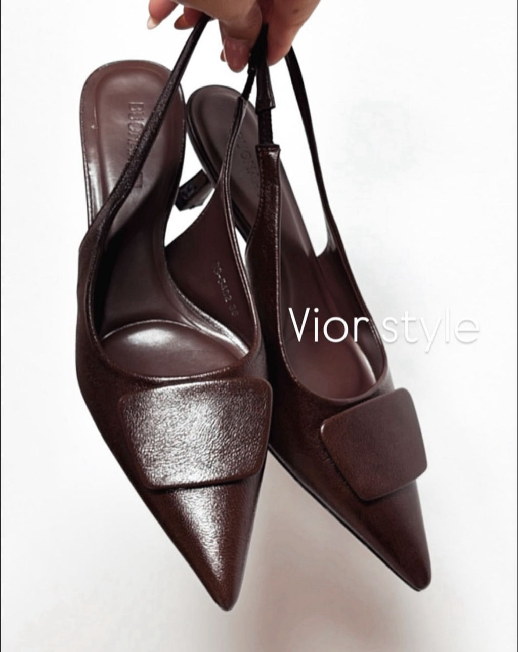 Stilettos marrón
